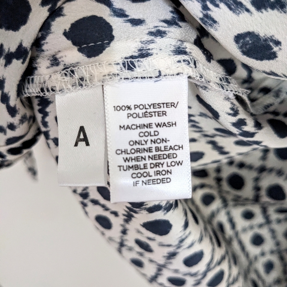 Loft XS Print Shirt Dress - Picture 10 of 10